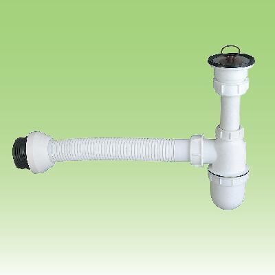 China Modern Basin Drainer, Plastic Kitchen Sink Basin Drainer, Siphon Bottle Trap for sale