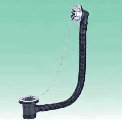 China Strainer bathtub drainer with overflow /bathtub sewer waste/bathtub drain for sale