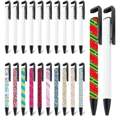 China Sublimation Blanks Plastic Ballpoint Pen Creative Promotional Pen For DIY Logo Printing for sale