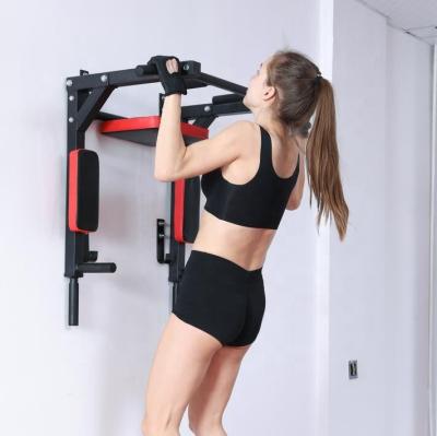 China Portable Indoor Gym Home Workout Multifunctional Power Tower Chin Up Bar Wall Mounted for sale