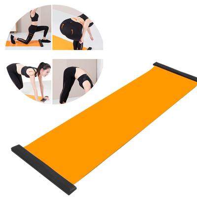 China Hot sale bodybuilding fitness home fitness sliding mat yoga foot pilates abdominal muscle sliding plate for sale