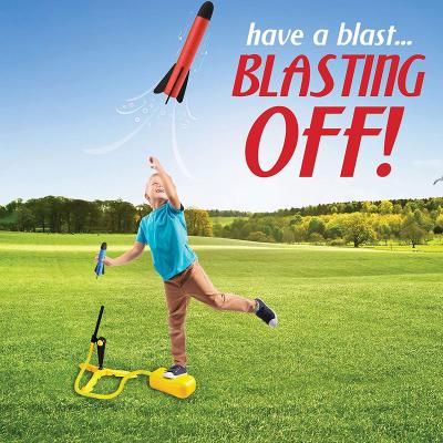 China Non-Toxic Launcher Stand With Foot Launch Platform - Outdoor Fun Stomp Rocket Toy for sale