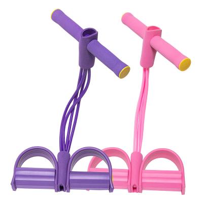 China Portable Home Gym Fitness Trainer Latex Tube Exercise Resistance Training Bands for sale