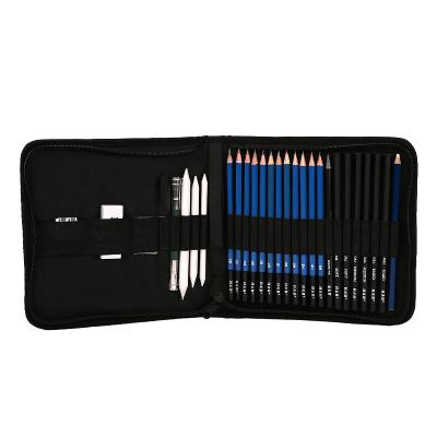 China Drawing Writing Art Sketching Pencils Set Professional Drawing Pencils Set Charcoals Graphite Pencils Supplies for sale