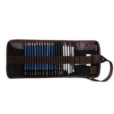 China Drawing Writing Pencil 24pcs Professional Artist Set Drawing Charcoal Pencils Set for sale