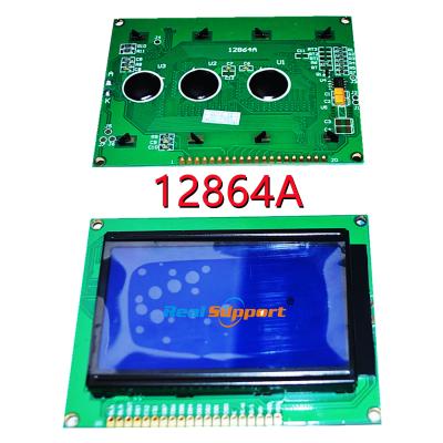 China 12864A Without Font 93*70 12864/128*64 LCD KS0108 128*64 12864 Blue Green for sale