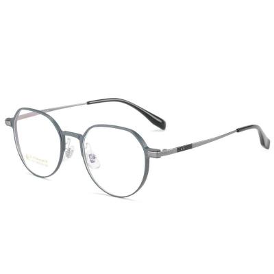 China For Reading Glasses Best Quality Classic Titanium Eyeglasses Optical Men Full-framed Eyeglasses Business Gafas Opticas Optical Glasses for sale