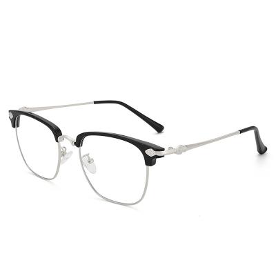 China Wholesale Eyeglasses Metal Titanium Rimless Optical Frames Reading Glass Manufacturer for sale