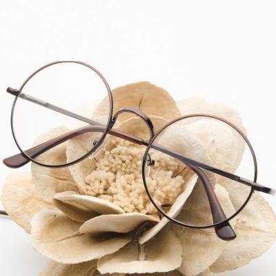 China 2021Wholesale New Model Fashion Glasses Eyeglasses Optical Frame Metal Frame Spectacle Frame Reading Glasses for sale