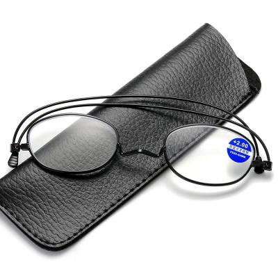 China Thin Wholesale Cheap Price Mens Reading Glasses With Spring Hinge for sale