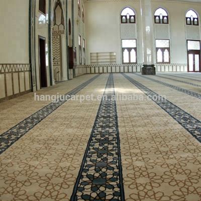 China Axminster Wool Non-slip High Quality Wall To Wall Use Mosque Muslim Carpet For Mosque Prayer W-M5Series for sale