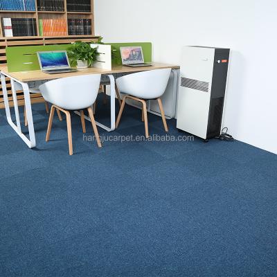 China Simple Commercial Blue Color Office Floor Carpet CapricornusA15 for sale