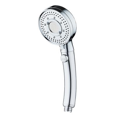 China Without Diverter High Pressure Water Saving Rainfall Multi Functions Hand Held Shower Head With On-Off Switch for sale