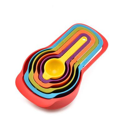 China Sustainable Cooking Tools Measuring Cups And Spoons Set Adjustable Doser Plastic for sale