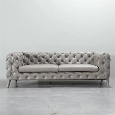 China (Other) Modern Design Adjustable Living Room Sofas Fabric Upholster Leather Sofa Chesterfield Sofa Set for sale