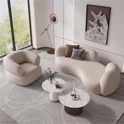 China (Other)Adjustable Italian Minimalist Light Luxury Sofa Set Nordic Fabric Sofa Furniture Living Room Modern Cashmere Sofa for sale