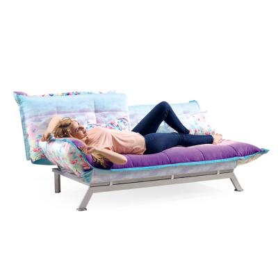 China Hot Selling Stylish Foldable Pull Out Three Fold Sofa Bed Mechanism for sale