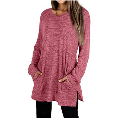 China Viable Women's Casual Sweatshirts Long Sleeve Oversized Shirt for sale