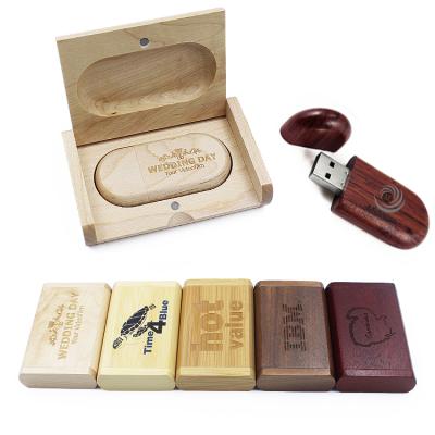 China High quality wooden wedding wooden usb, usb maple bamboo redwood, 8gb wooden usb flash memory usb wood for sale