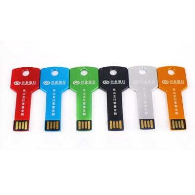 China Good Quality Custom USB 2.0/3.0 Flash Drive Stick Logo Metal Key 32 Gb for sale