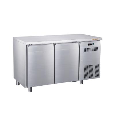 China Commercial Single-temperature Single-temperature Kitchen Worktop Refrigerators and Freezers Kitchen Countertop Freezer for sale