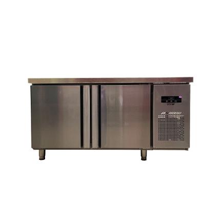 China Hot Single-temperature Hotel Commercial Restaurant Equipment Kitchen/Bench Direct Selling Single-temperature Stainless Steel Cooling Working Table for sale