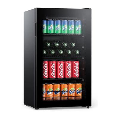 China CUSTOMIZED CUSTOMIZED 1 Door Fan Cooling Under Counter Drinks Show Rear Freezer Bar Fridge for sale