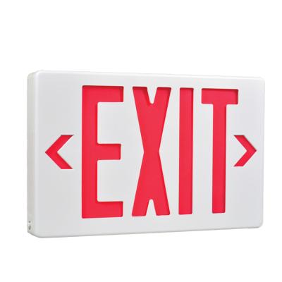 China For Home RTS Product UL cUL Listed LED Exit Sign Manufacturer Since 1976 | LED exit light with double arrow options JEE2RWE for sale