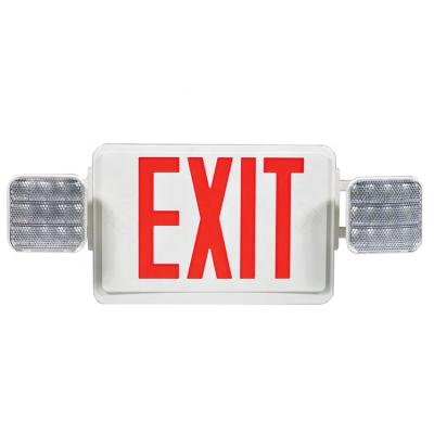 China For Home Amazon TOP Selling E-Commerce Supply UL Listed Durable Combination LED Emergency Light Exit Combo Sign JLEC2RWZ1 for sale