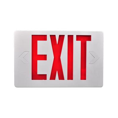 China FEITUO-CHINA TOP 1 UL EXIT SIGN Supplier NEW 6 Inches Slim Since 1967-2019 UL Listed EXIT SIGN RED LED JLEED2RW for sale