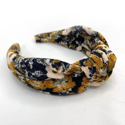 China New Fashion Design Women Hair Accessories Headband Hair Wrap Knot Headband For Women for sale