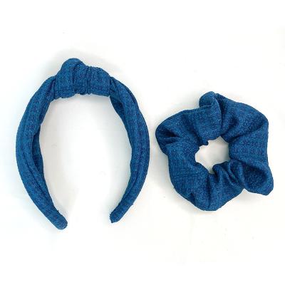 China 2021 new fashion headband wide knotted headbands for women headband hair accessories for sale