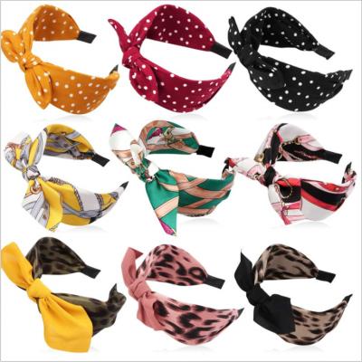 China Trendy Ladies Knotted Fancy Summer Headband Accesorios Soft Femeninos Femeninos for sale