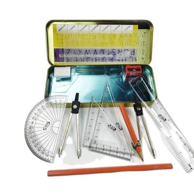 China Math Set Stationery, Geometry Pencil Case, Mathematical Instruments Box Jvr45 for sale