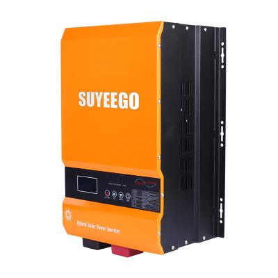 China Off Grid Power Sytem Suyeego Off Grid Solar Hybrid Inverter 6KW 8KW 10KW Pure Sine Wave Power Inverter 6KW 8KW 10KW Pure Solar Design for sale