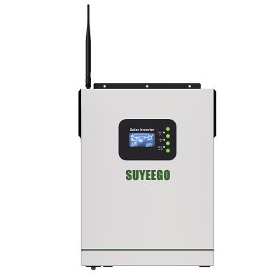 China SUYEEGO Low Price 3kw Solar Power System Charging Controller Home Inverter Solar Charger with 3.5kw Battery Solar Inverter for sale