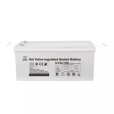 China Machine- The SUYEEGO 12v Lead Acid Gel Battery 250ah Long Life Rechargeable Durable Deep Cycle Solar Gel Battery 12v for sale