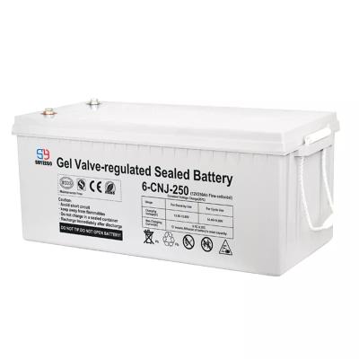 China Toys Gel Battery 250ah 200ah 100ah 12vdc Deep Cycle AGM Battery For Solar System for sale