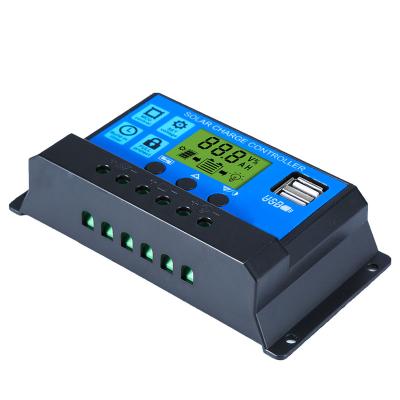 China 12v/24v Factory Wholesale Fast Delivery 12V/24V Auto Rated Voltage SUYEEGO Rated Voltage Identification PWM Automatic Solar Charging Controller 30A 20A 10A for sale