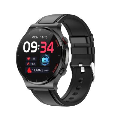 China 2022 New Laser E300 Touch Screen Health Physiotherapy Smart Watch With Ecg AI Heart Rate BP Spo2 Ip68 Sdk Medical Health SmartWatch for sale