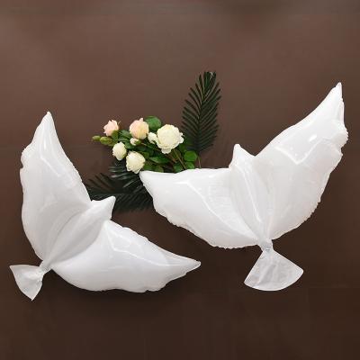 China Luxury Hot Selling Dove Foil Balloons Helium Animal Balloons For Wedding Love Party Decoration for sale