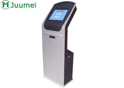 China 15 inch Touchscreen Wachtrijbeheersysteem Ticketautomaat Gepersonaliseerd Ontwerp Te koop