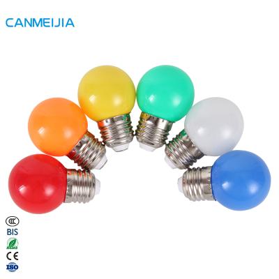 China Other Colorful Led Light Bulbs 3W E27 Wholesale Color Mini Led Light Decoration Colorful Pink Yellow Orange Green Blue Red White Bulbs for sale