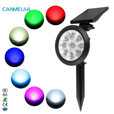 China 2021 Residential Hot Sale RGB Lawn Garden Pole Lamp Firework Light Bulb Residential More Unique Solar Products Outdoor Solar Light For Garden for sale