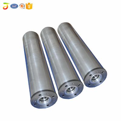 China Factory Flexo Plate Cylinder For Flexo Printing Machine Parts With Gear for sale