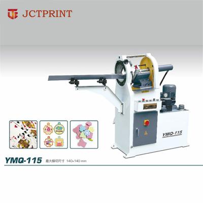 China Professional high speed semi-automatic cigarette package beer label paper cutting machine for sale