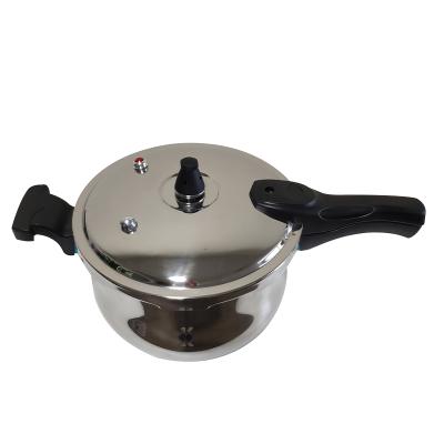 China Sustainable 304 Stainless Steel Pressure Cooker Large Capacity Gas Explosion Proof Induction Cooker For Home Use for sale