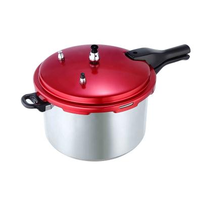 China Viable Small Size 4.0Liter Pressure Cooker With Red Color Lid Aluminum New Pressure Cooker for sale