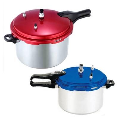 China Sustainable Manufacturer Small Pressure Cooker With Colored Lid Aluminum Alloy Pressure Cooker for sale