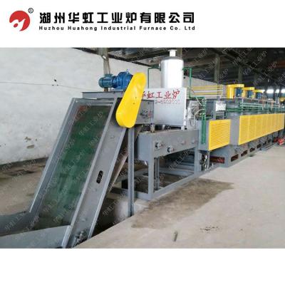 China Full Set of Mesh Belt Atmosphere Booth Welding Muffle Furnace Heat Treatment Furnace for sale